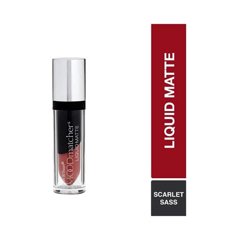 Buy Fran Wilson Moodmatcher Liquid Matte Lipstick - Scarlet Sass (2ml ...