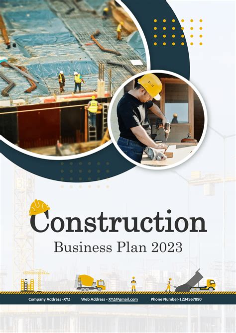 Top 5 Construction Business Plan Templates with Examples and Samples