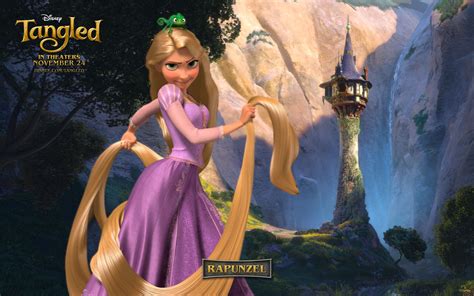 Rapunzel from Disney’s Tangled Desktop Wallpaper
