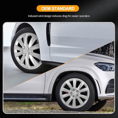 Buy OCPTY 4 Pack 16 inch Car Wheel Rim Skin Cover Hub Caps Hubcap Wheel ...