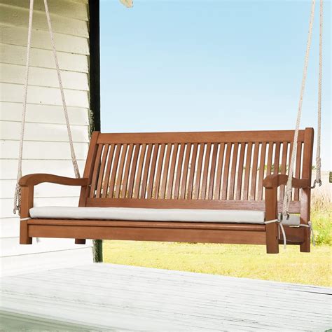 Buy Tangkula 2 Person Hanging Porch Swing, Outdoor Bench Swing with ...