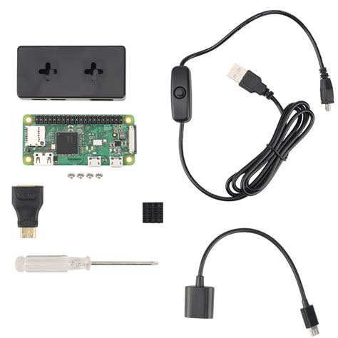 Buy For Raspberry Pi Zero W Kit + Case +Adapter,with 20Pin GPIO Header ...