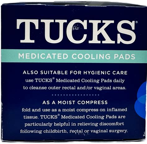 Tucks Medicated Cooling Pads - 100 Pads