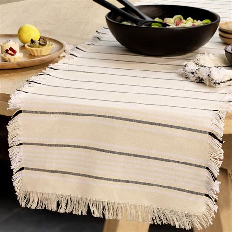 Buy Ellementry Vertical Limits 100% Cotton Table Runner, 36 cm x 182 cm ...