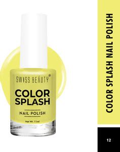 SWISS BEAUTY Color Splash High Shine Long Lasting Nail Polish Pack of 2 ...