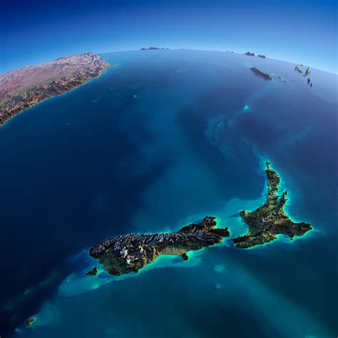 New Zealand Map - Guide of the World