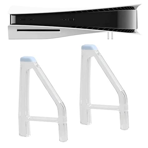 Stand for PS5 Slim, Simple Cooling Feet, Horizontal Placement Bracket ...
