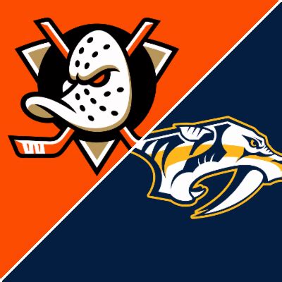 Ducks 4-1 Predators (21 Mar, 2025) Final Score - ESPN (IN)