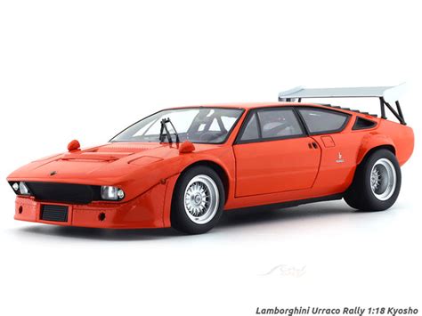 Lamborghini Urraco Rally orange 1:18 Kyosho diecast scale model ...