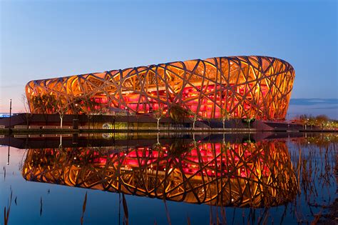 北京五輪のメイン会場として使われた 巨大スタジアムの通称は「鳥の巣」 | 今日の絶景
