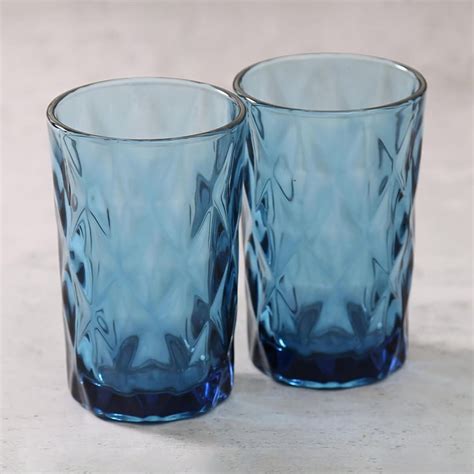 Buy INDIA CIRCUS Embossed Set of 2 Glasses - 350ml from India Circus at ...