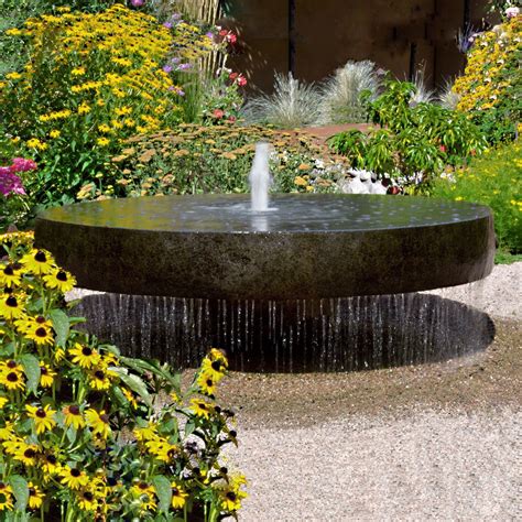 Natural Millstone Fountain - Stone Forest | Water fountains outdoor ...