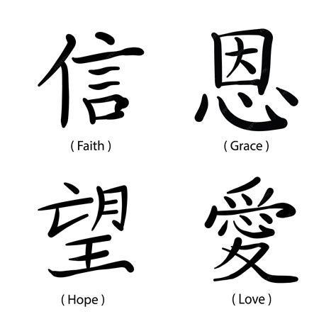 Hope In Chinese Symbol