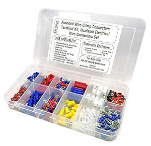 Rpi shop - 247 pcs Assorted Wire Crimp Connectors Terminal Kit ...