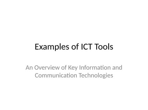 Image result for ICT Tools Examples