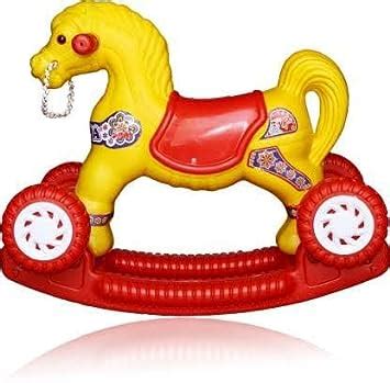 Sandeep Toys 2 in 1 Baby Horse Rider and Rocker for Kids Age 1-5 Years ...