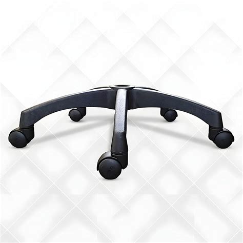 PVC Chairs Base with Nylon Casters - Black | Chair Parts – MRC ...