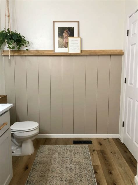 Best 12 How to Make a Beautiful Vertical Shiplap Half Wall – Artofit