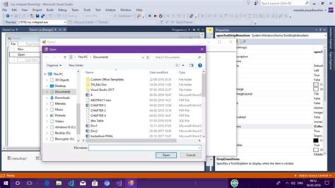 Image result for Creating Notepad in Visual Studio