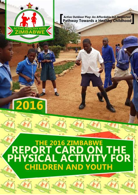 Zimbabwe Releases Physical Activity Report Card » Active Healthy Kids ...