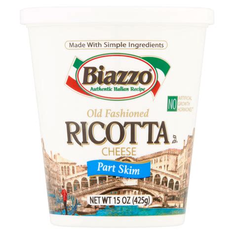 Biazzo Part Skim Old Fashioned Ricotta Cheese | Fig App