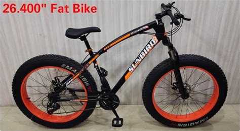 SUNBIRD THUNDER BY NEELAM CYCLES |FAT BIKE|21 GEAR|DUAL DISC BRAKES ...