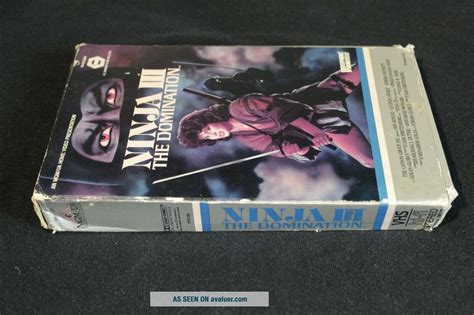 Ninja III The Domination VHS Rare OOP 1984 MGM Sho Kosugi Lucinda ...