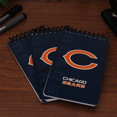 Chicago Bears 3-Pack Memo Notebook | Chicago bears, Chicago, Chicago ...