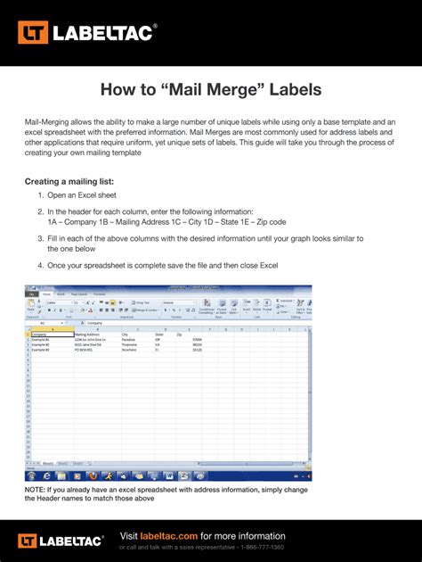 Mail Merge Labels 的图像结果