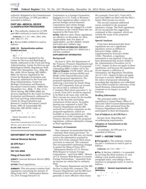 Fillable Online gpo of Food and Drugs, 21 CFR part 860 is - gpo Fax ...