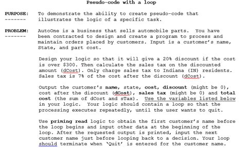 Image result for Creating Pseudocode Loop