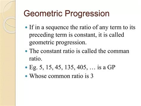 Image result for Geometric Progressions Explained