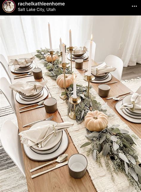 47 diy easy thanksgiving table decor ideas for a fabulous fall feast ...