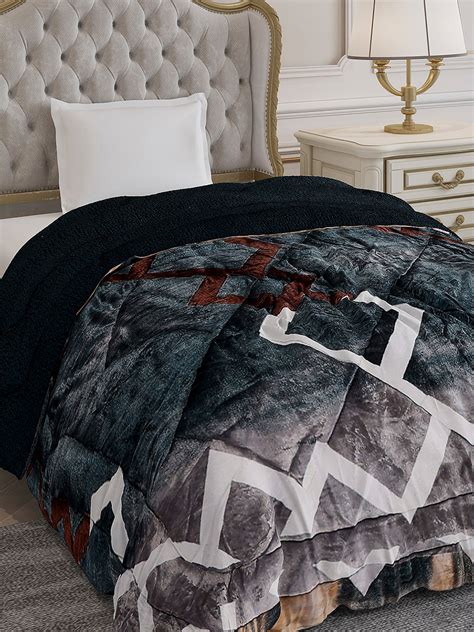 Buy Printed Single Bed 1023 GSM Comforter for Winter - (Ultra) Online ...
