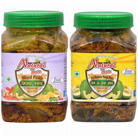 Natural Taste Combo - Home Made Organic Spicy Punjabi Dry Ramkela Mango ...
