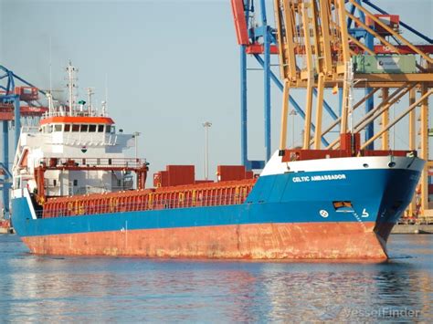 CELTIC AMBASSADOR, General Cargo Ship - Details and current position ...