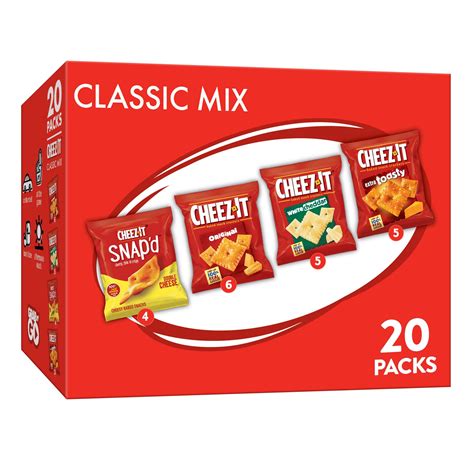Buy Cheez-It Cheese Crackers, Baked Snack Crackers, Office and Kids ...