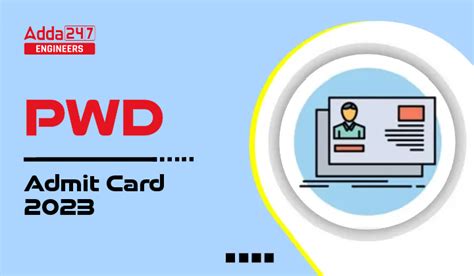 PWD Hall Ticket 2023 Out, Admit Card Download @pwd.maharashtra.gov.in