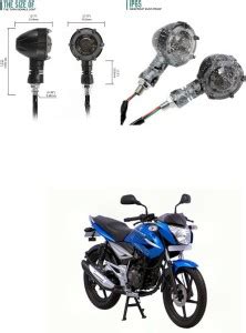 XZRTZ Motorcycle Turn Signal LED indicator Lights for bike multicolor ...