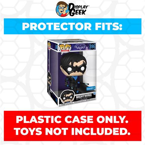Funko POP! 10 inch Nightwing #896 Jumbo Size Pop Protector Size ...