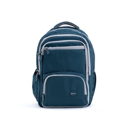 Novex Snug-On Airport Blue School Bag for Boys 6th–12th |The Mom Store