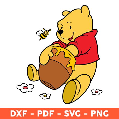 Pooh Honey Bear Svg, Winnie the Pooh SVG Png, Baby Ppph Svg, - Inspire ...