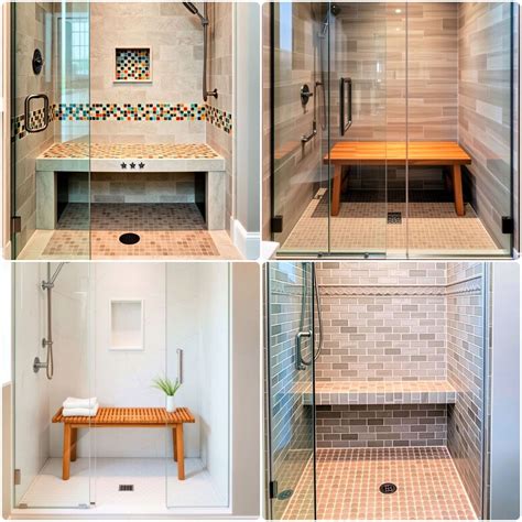 40 Walk-in Showers with Seats for Ultimate Comfort