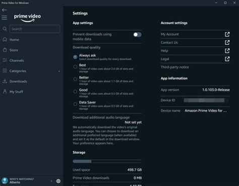 Prime Video Computer App 的图像结果