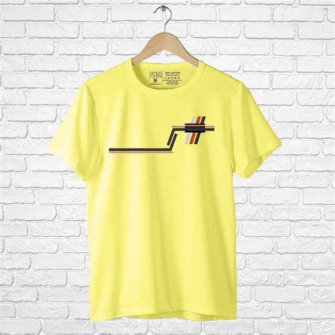 Perpendicular lines, Men's Half Sleeve Tshirt | FHMax.com
