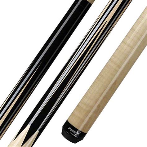 Buy Pure X Low Deflection Technology Pool Cue Stick, Kamui Black Tip ...