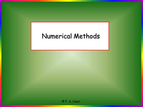 Image result for Numerical Methods in Mathematics