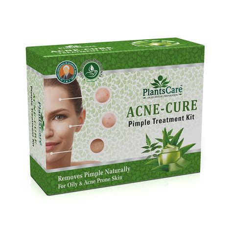 Plants Care Acne cure pimple treatment kit 140+165ml : Amazon.in: Beauty