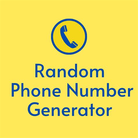 Random Working Phone Numbers 的图像结果