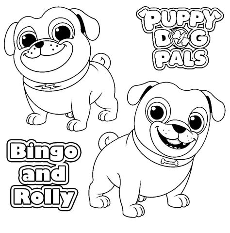 Printable Bingo Sketch Coloring Page